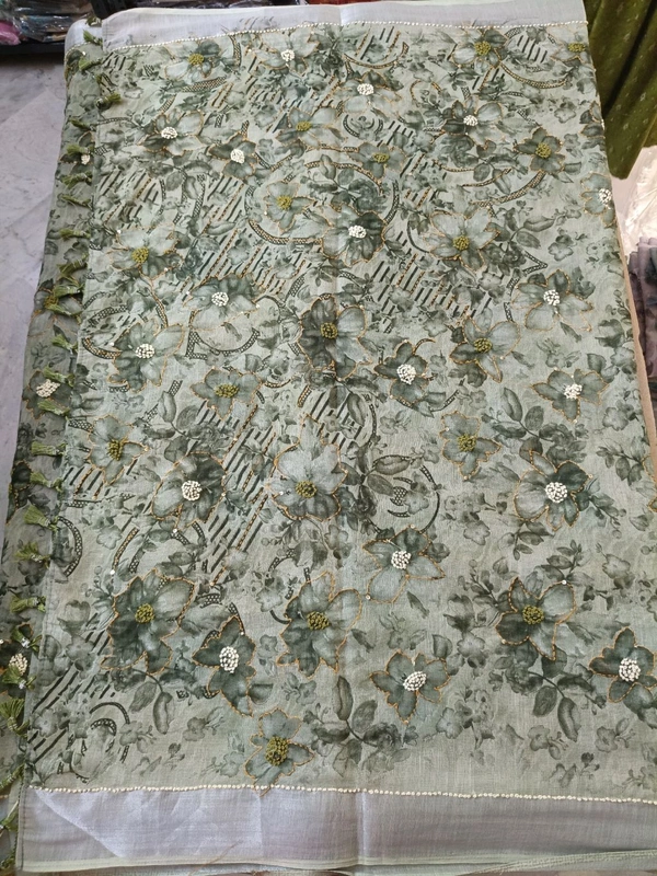 Lenin Printed Kanta - green 3