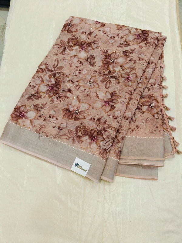 Lenin Printed Kanta - brown 2