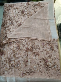 Lenin Printed Kanta - brown 2