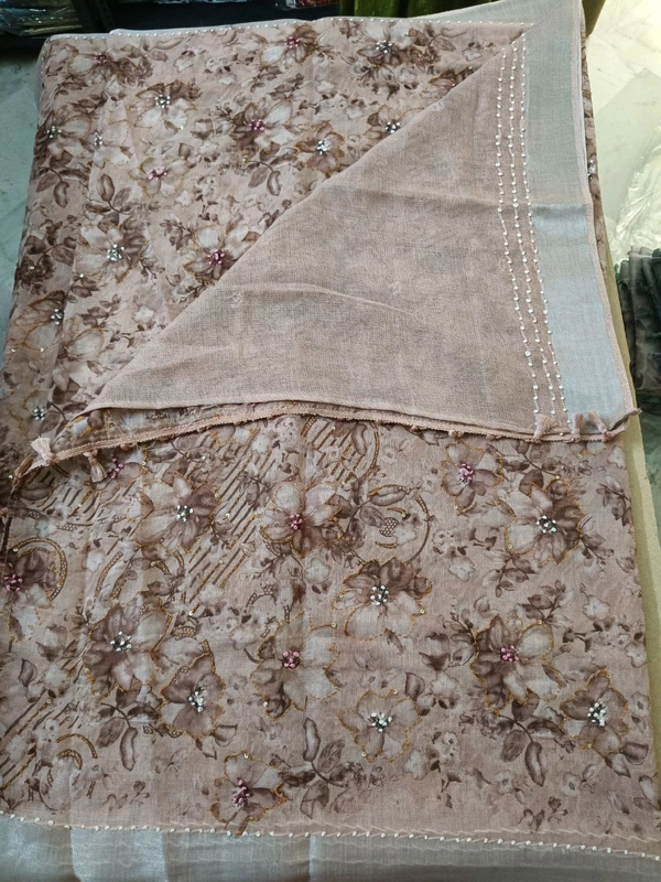 Lenin Printed Kanta - brown 2