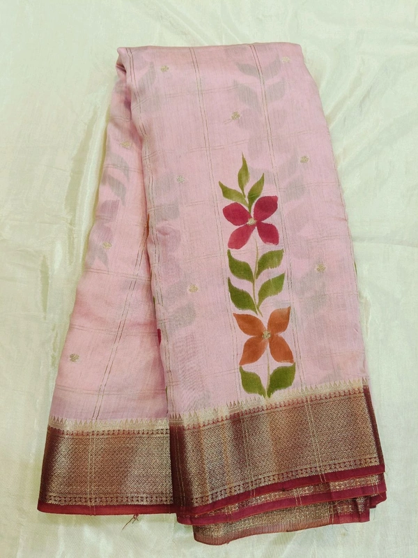 Chiniya With Handprint - Pink