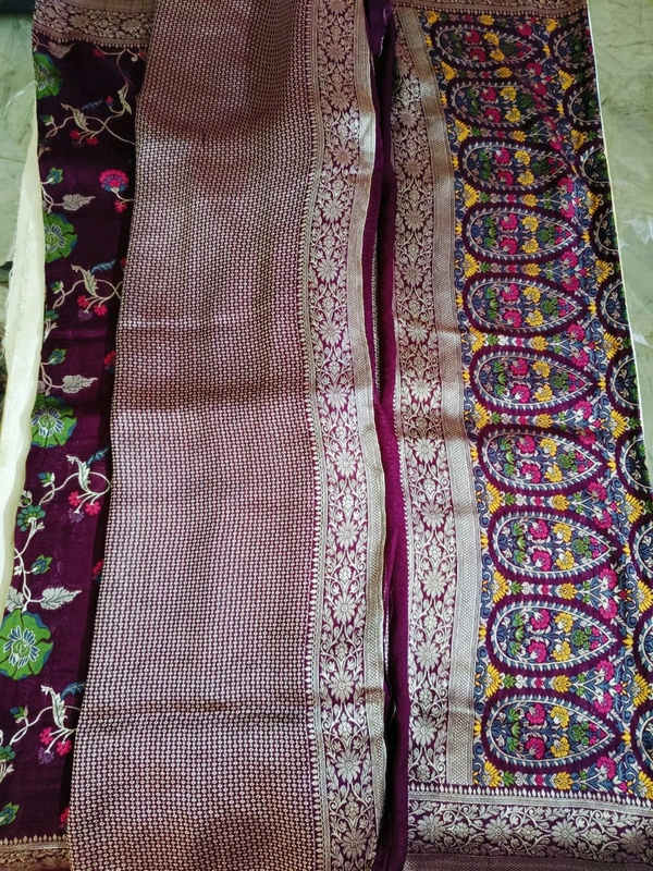 tusser georgette - wine