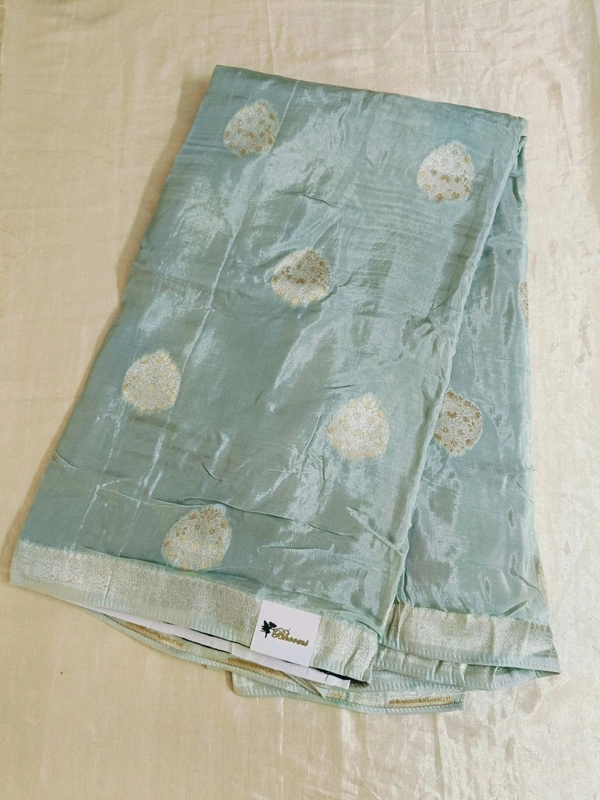 RUSSIAN CREPE - mist blue
