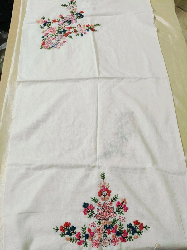Hand Work Blouse - white 1