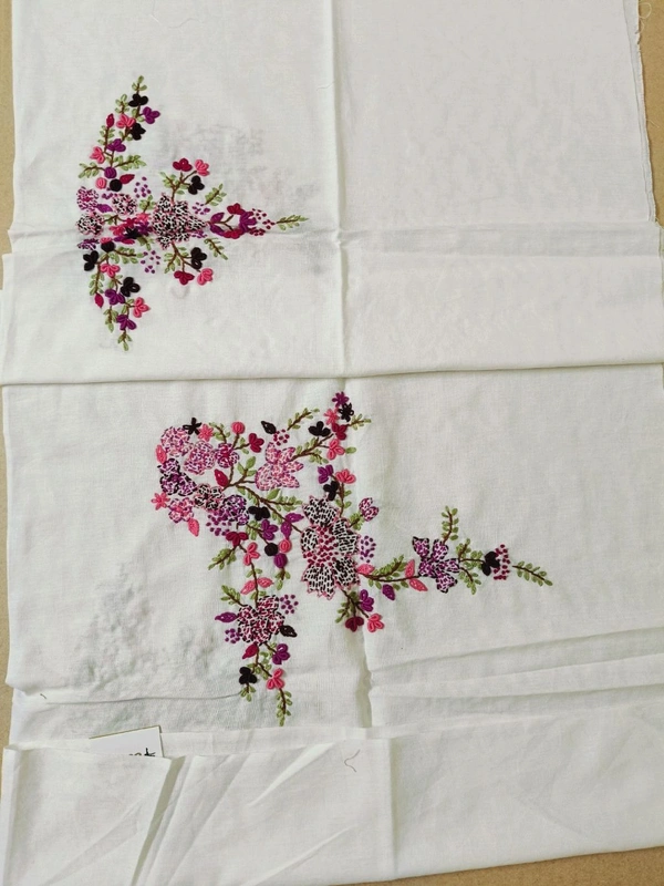 Hand Work Blouse - white 2