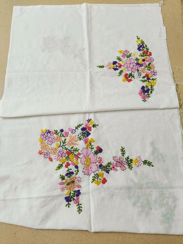 Hand Work Blouse - white 3