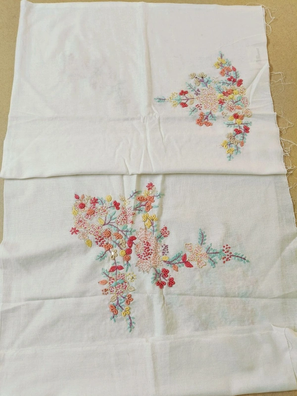Hand Work Blouse - white 5