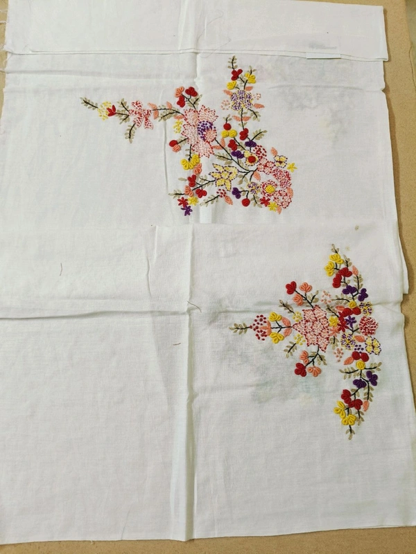 Hand Work Blouse - white 7