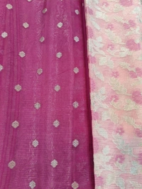 Silk Kota Weaving - Blush Pink