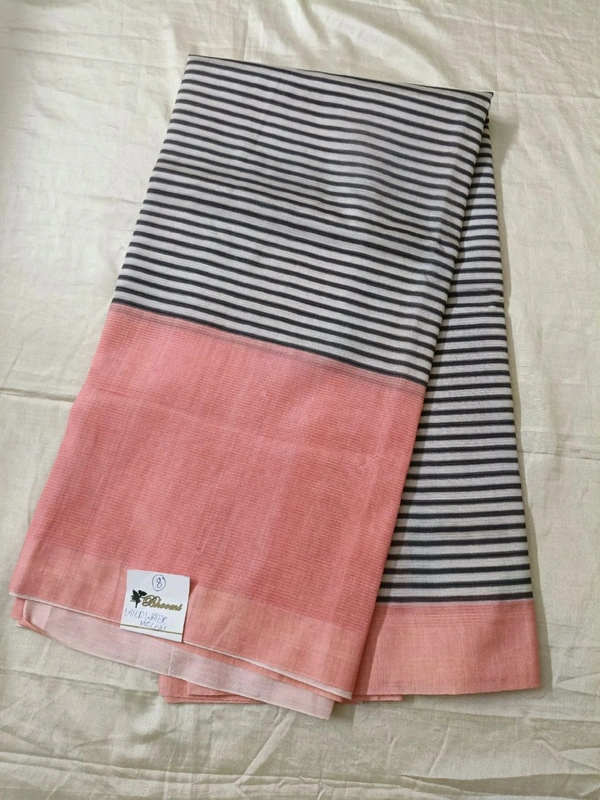 Pure Mangalagiri  - Watermelon-8, 12 Days Dispatch Time-Saree No12
