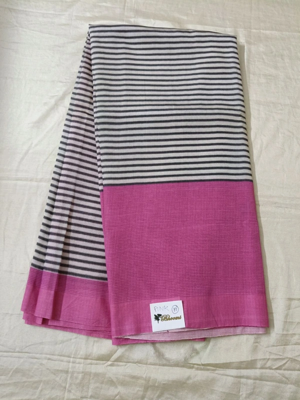Pure Mangalagiri  - Pink -11, 12 Days Dispatch Time-Saree No12