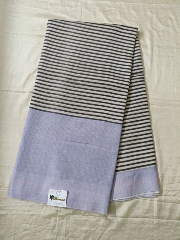 Pure Mangalagiri  - lavender-13, 12 Days Dispatch Time-Saree No12