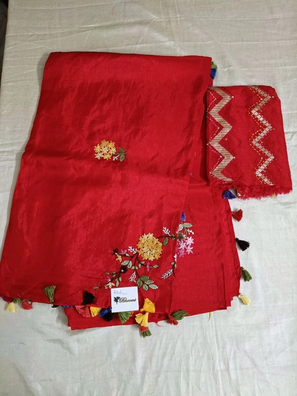 Pure Dola Handwork - Red