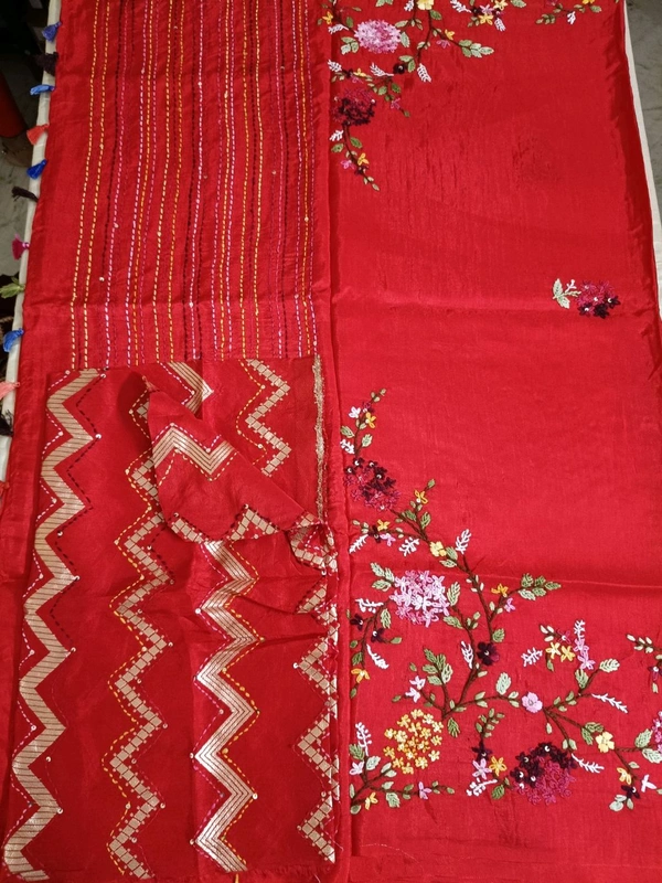 Pure Dola Handwork - Red