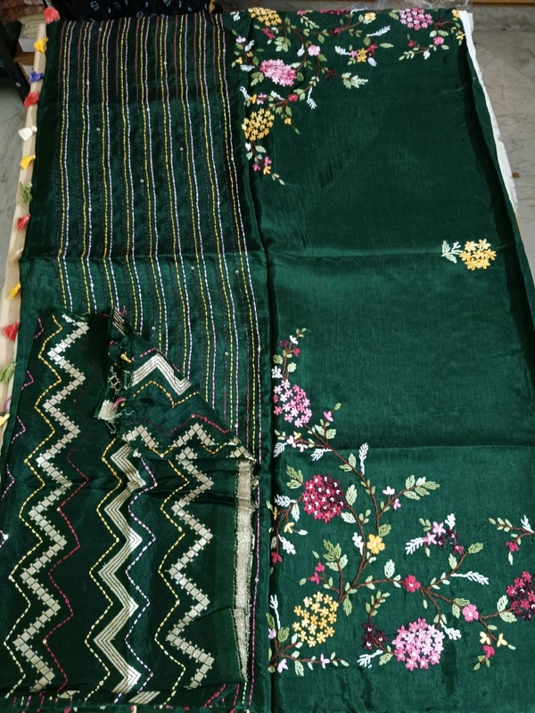 Pure Dola Handwork - green