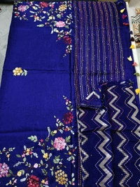 Pure Dola Handwork - navy blue 2