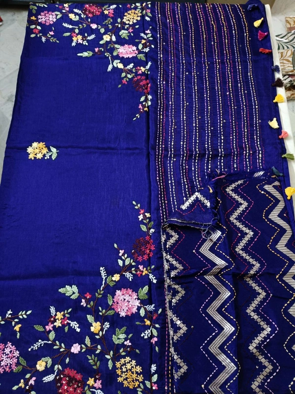 Pure Dola Handwork - navy blue 2