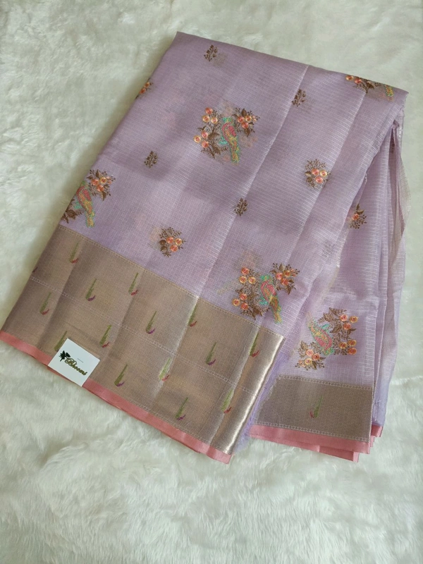 Silk Kota Weaving - lavender