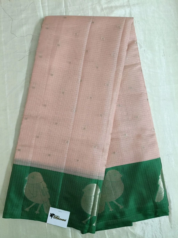Silk Kota Saree - Sundown