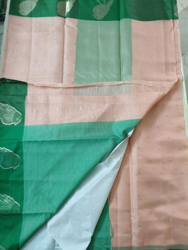 Silk Kota Saree - Sundown