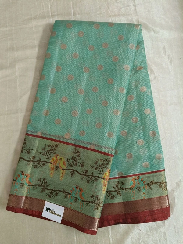 Silk Kota Saree - Pelorous
