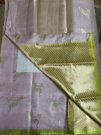Silk Kota Saree - lavender