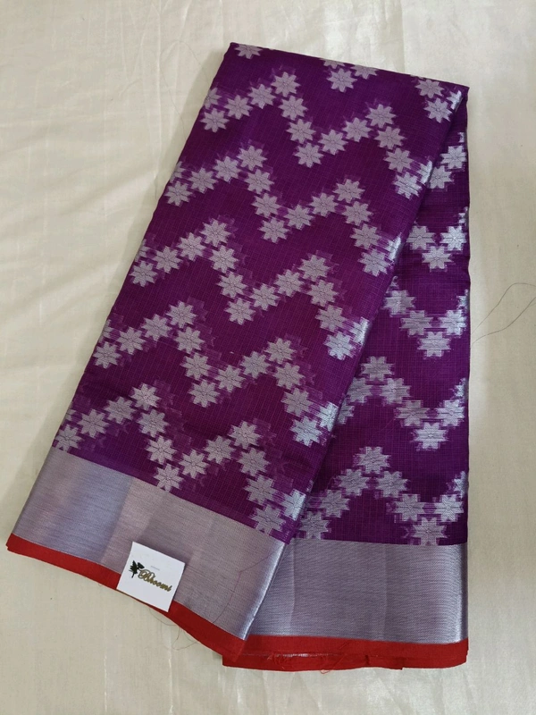 Silk Kota Saree - Purple