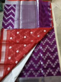 Silk Kota Saree - Purple
