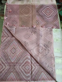 pure organza digital - Pink