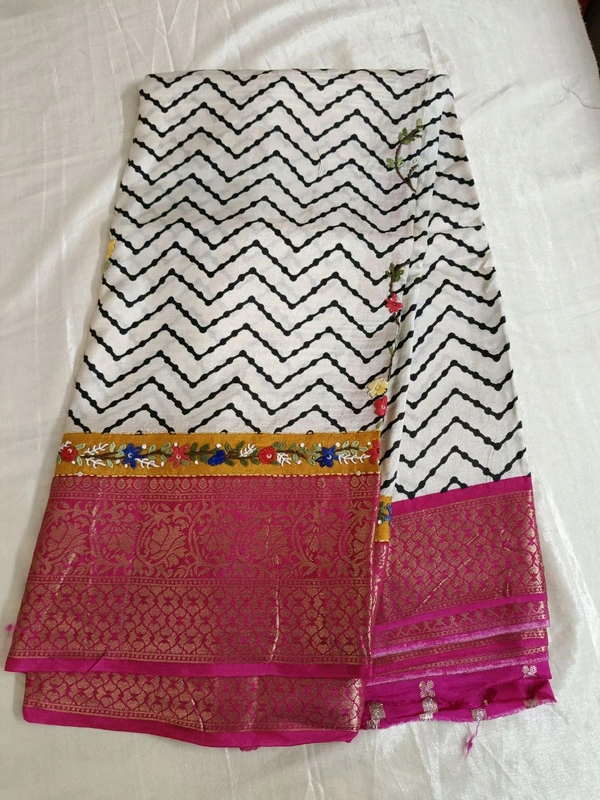 soft silk kantha - Blush Pink