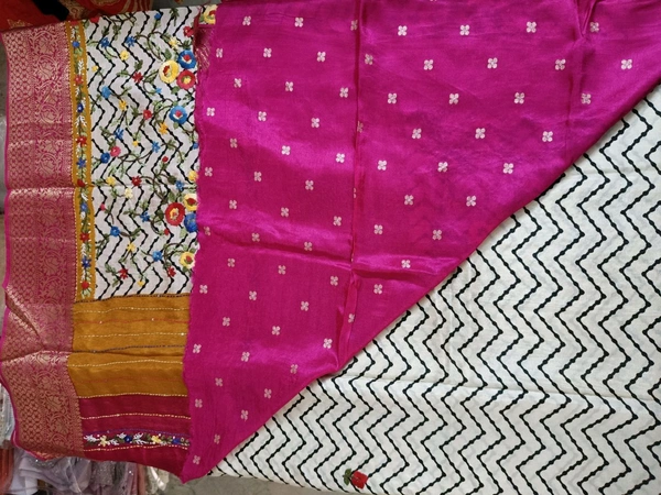 soft silk kantha - Blush Pink