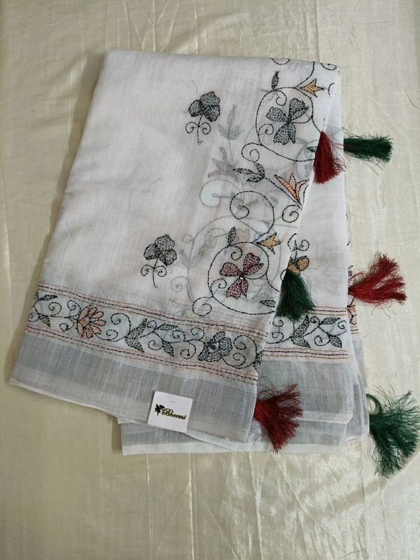 Lenin Kantha Work - White