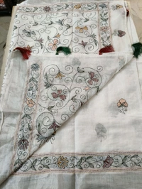 Lenin Kantha Work - White