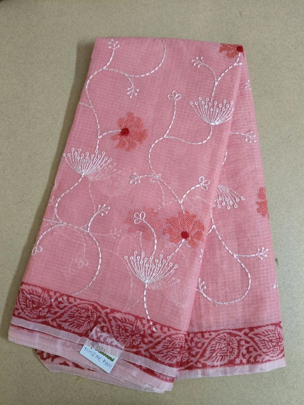 kota embroidaey - Tickle Me Pink