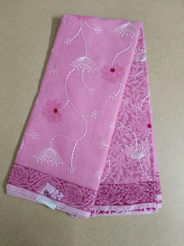 kota embroidaey - pink