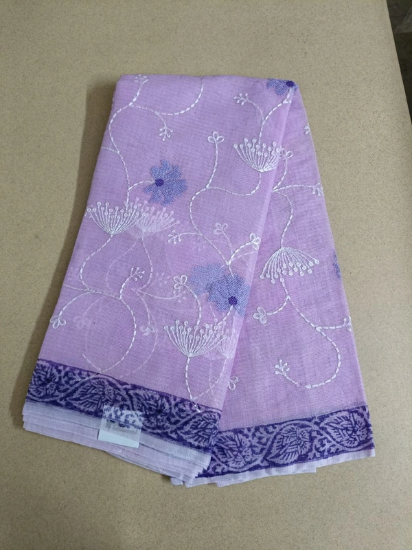 kota embroidaey - lavender