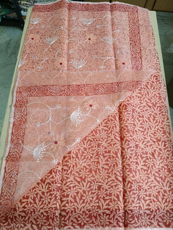 kota embroidaey - orange