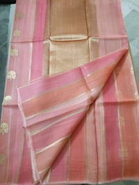 Pure Handloom Organza - orange