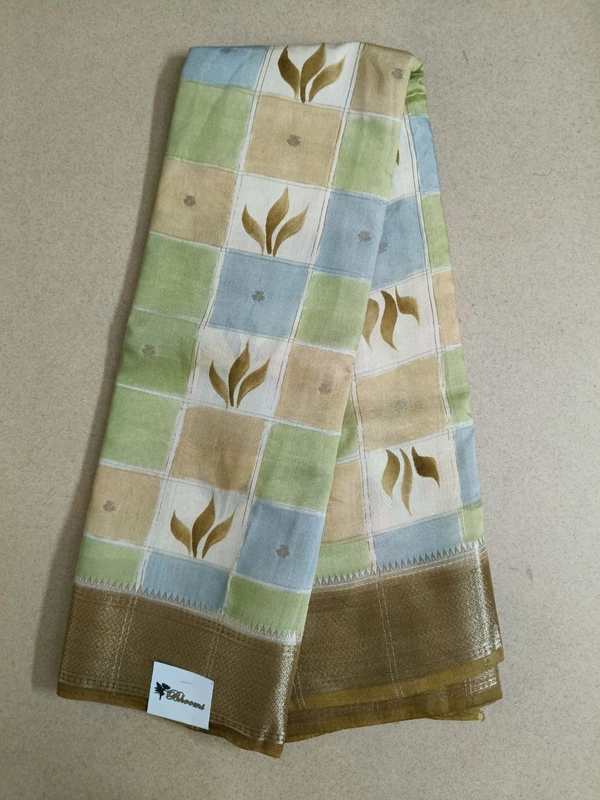 Chiniya With Handpaint - Brown