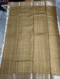 Chiniya With Handpaint - Brown