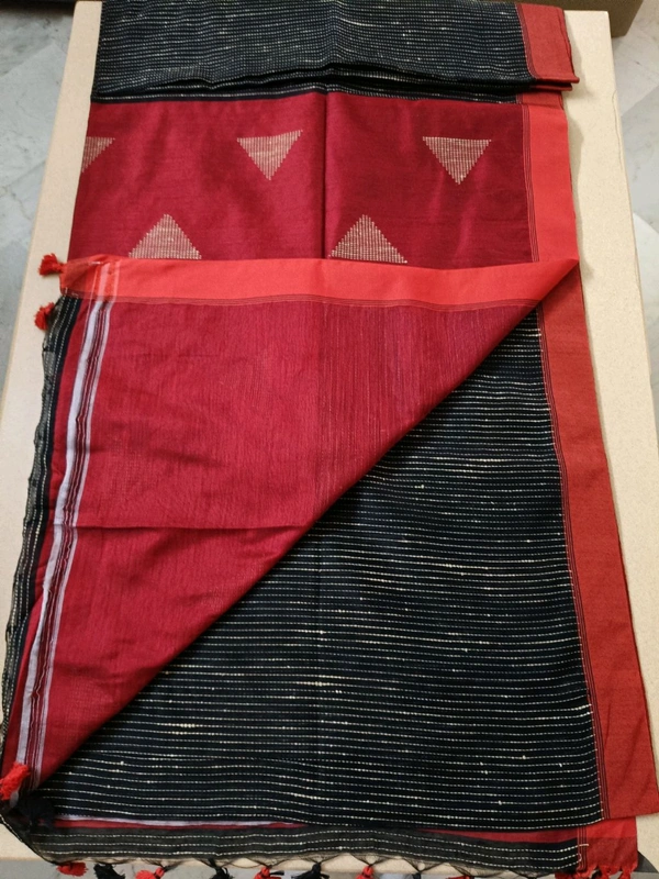 handloom cotton - Black