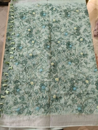 Lenin Printed Kanta - green 7