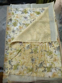 Lenin Printed Kanta - yellow 13