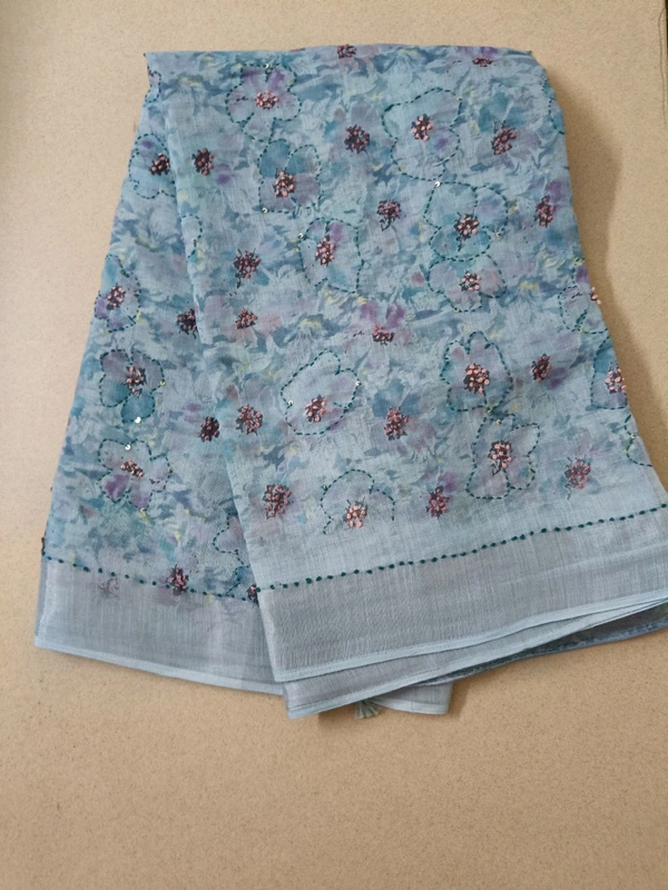 Lenin Printed Kanta - navy blue 16