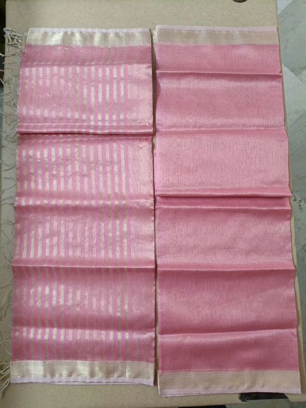 Pure Handloom Maheswari - Pink