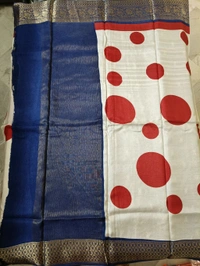 Munga Silk - blue border