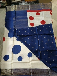 Munga Silk - blue border
