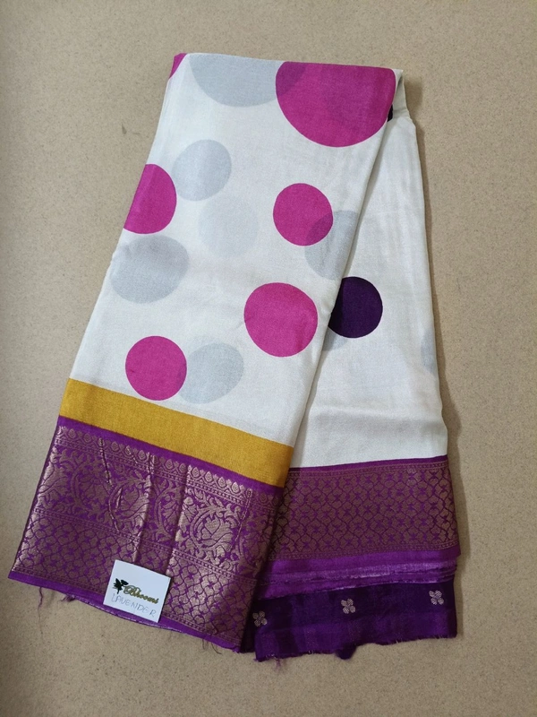 Munga Silk - lavender border
