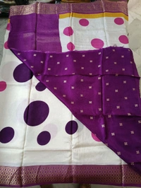 Munga Silk - lavender border