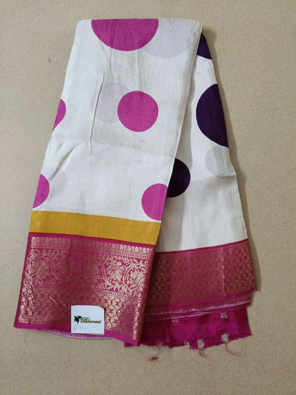 Munga Silk - pink border